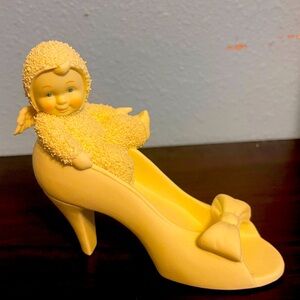 Dept 56 Snowbabies ‘Mommy Can I Wear Your Shoes’